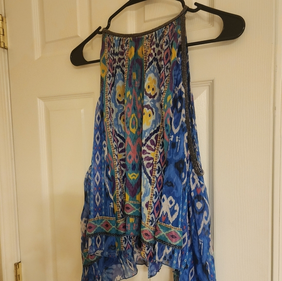 NWT Zara Womens layered printed halter top Size Med - Picture 5 of 7